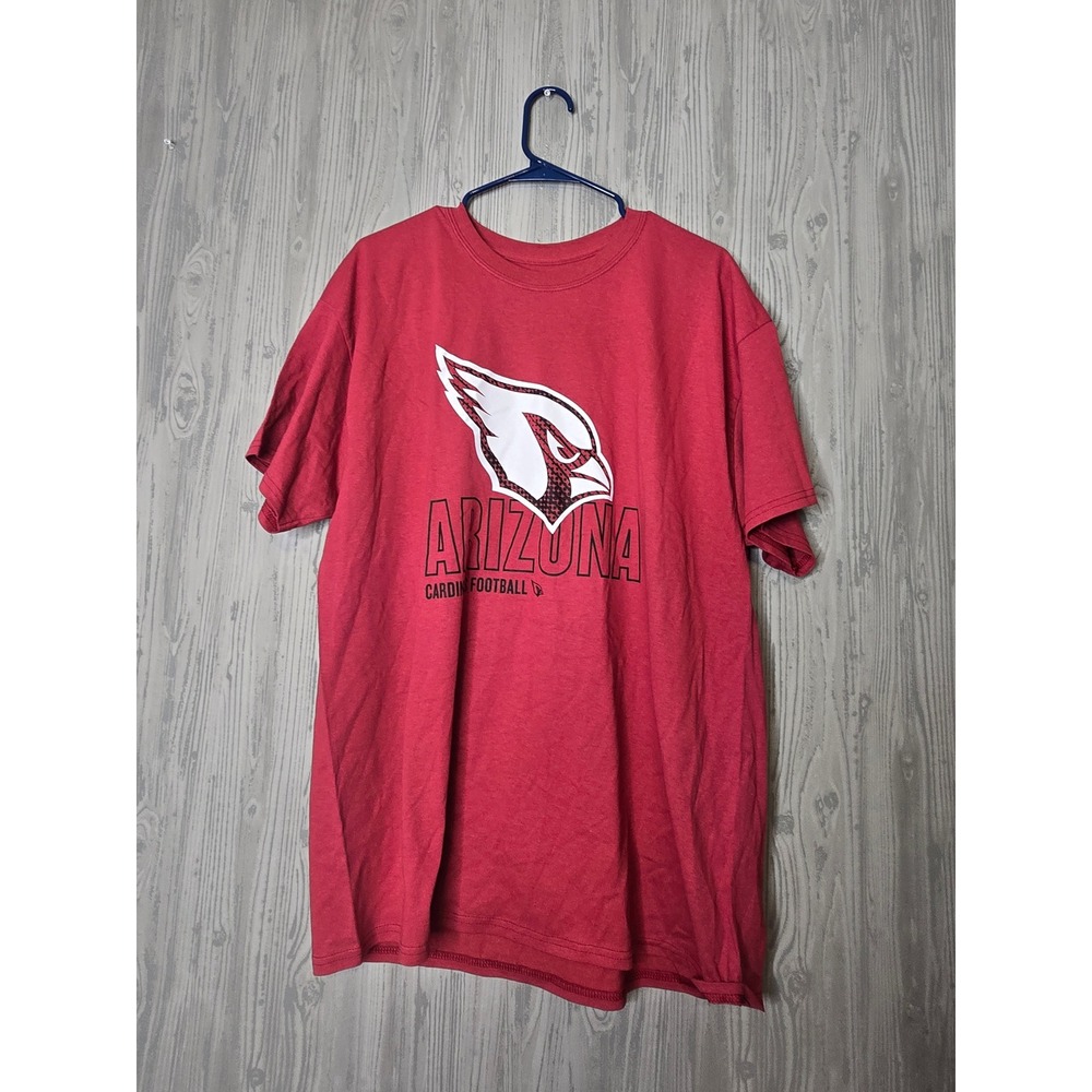 NFL Arizona Cardinals T Shirt Mens XL Graphic Logo Football Sportswear Red Tee